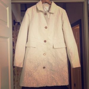 Embroidered dress coat